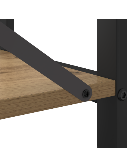 Libreria rovere artigianale 40 x 30 x 83 cm Legno multistrato