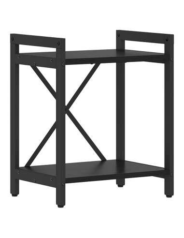 Libreria Rovere Nero 40 x 30 x 50 cm Legno multistrato