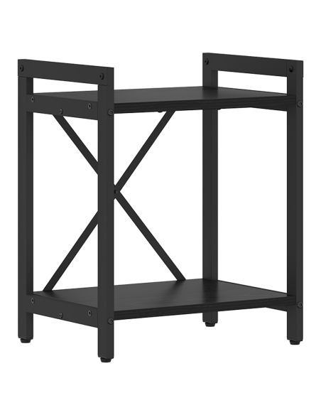 Libreria Rovere nero 40 x 30 x 48.5 cm Legno multistrato