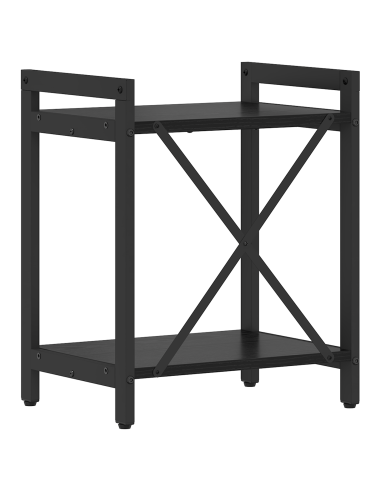 Libreria Rovere Nero 40 x 30 x 50 cm Legno multistrato