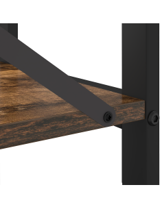 Libreria Rovere fumé 40 x 30 x 50 cm Legno multistrato 2