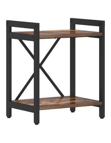 Libreria Rovere fumé 40 x 30 x 50 cm Legno multistrato