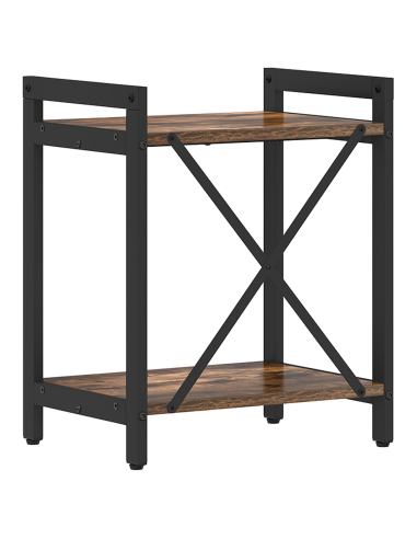 Libreria Rovere fumé 40 x 30 x 50 cm Legno multistrato