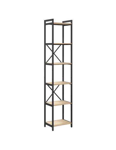 Libreria rovere sonoma 40 x 30 x 188 cm Legno multistrato