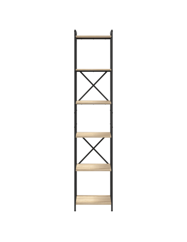 Libreria Rovere Sonoma 40 x 30 x 189,5 cm Legno multistrato