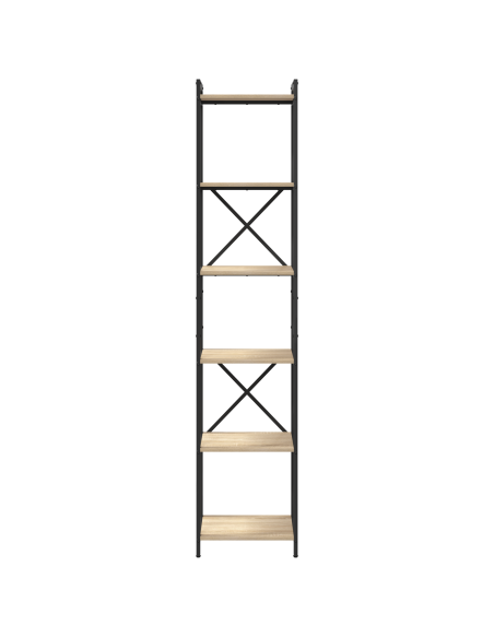 Libreria rovere sonoma 40 x 30 x 188 cm Legno multistrato