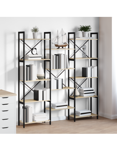 Libreria Rovere Sonoma 156 x 25 x 167 cm Legno multistrato