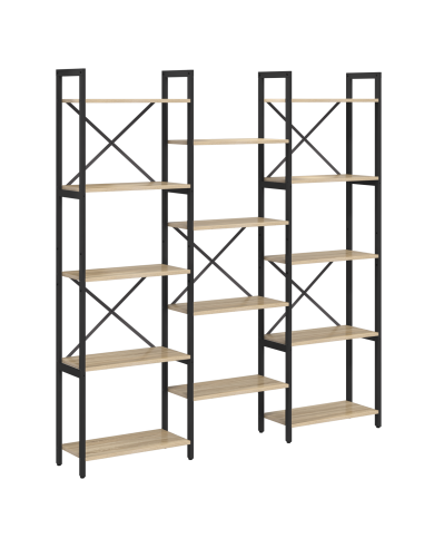 Libreria Rovere Sonoma 156 x 25 x 167 cm Legno multistrato