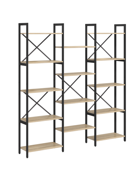 Libreria rovere sonoma 156 x 25 x 167.5 cm Legno multistrato