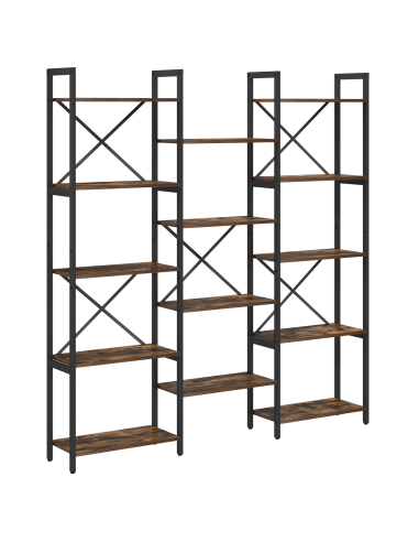 Libreria Rovere Sonoma 156 x 25 x 167 cm Legno multistrato