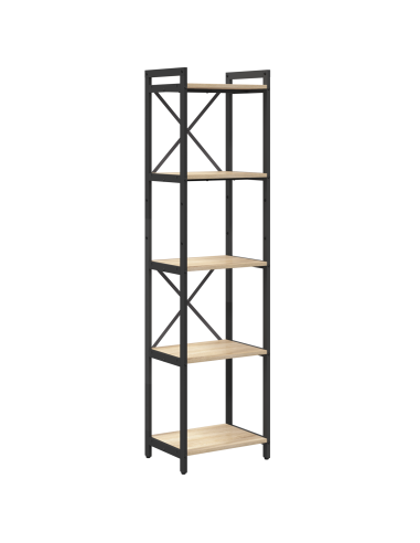 Libreria Rovere Sonoma 40 x 30 x 155 cm Legno multistrato