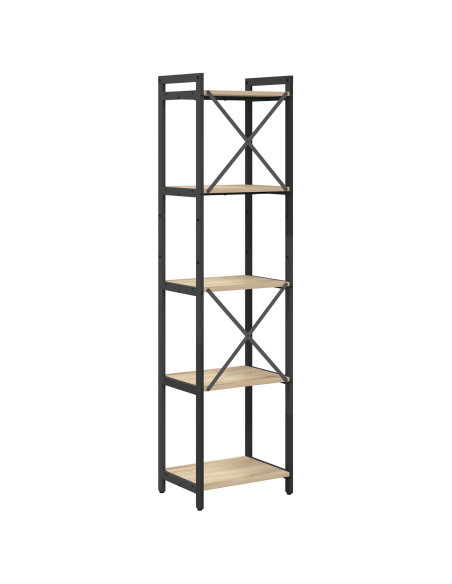 Libreria Rovere Sonoma 40 x 30 x 155 cm Legno multistrato