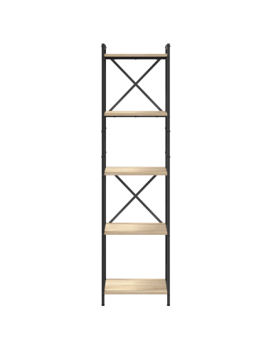 Libreria Rovere Sonoma 40 x 30 x 155 cm Legno multistrato