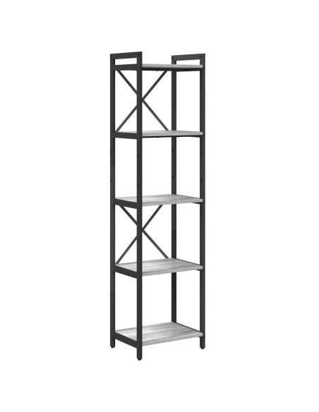 Libreria Grigio sonoma 40 x 30 x 155 cm Legno multistrato