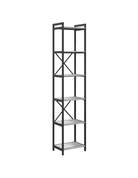 Libreria Grigio sonoma 40 x 30 x 188 cm Legno multistrato