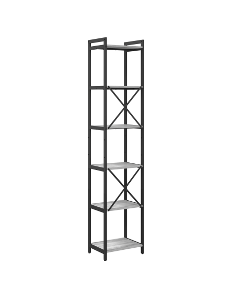 Libreria Grigio sonoma 40 x 30 x 188 cm Legno multistrato