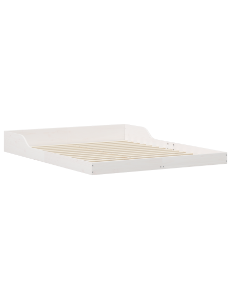 Struttura del letto Bianco 160 x 220 cm legno