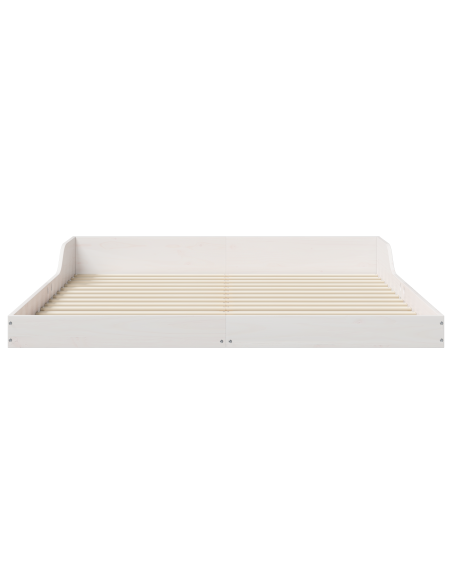 Struttura del letto Bianco 160 x 220 cm legno