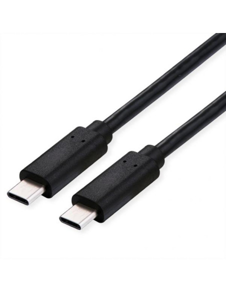 VALUE 11.99.9083 cavo USB USB4 Gen 2x2 2 m USB C Nero
