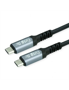 VALUE 11.99.9086 cavo USB USB4 Gen 3x2 1 m USB C Nero