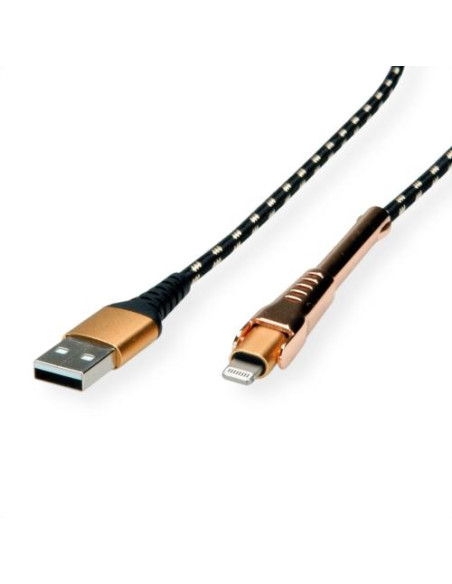 CAVO USB 2.0 C-LIGHTNING 1MT M/M SUPPORTO SMARTPHONE