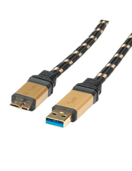 CAVO USB 3.2 A-MICRO B 0,8MT M/M USB 3.2 GEN 1