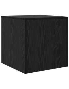 Tavolino da salotto 3 pcs Rovere Nero Legno multistrato