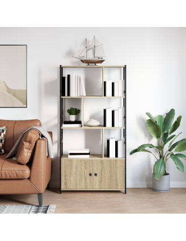 Libreria Rovere Sonoma 80 x 30 x 155,5 cm Legno multistrato