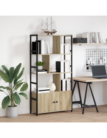 Libreria Rovere Sonoma 80 x 30 x 155.5 cm Legno multistrato