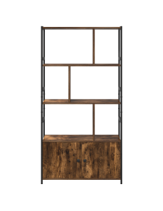 Libreria Rovere fumé 80 x 30 x 155,5 cm Legno multistrato 2