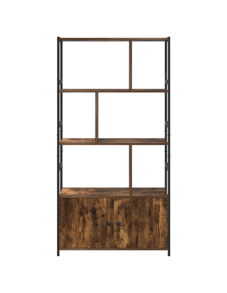 Libreria Rovere fumé 80 x 30 x 155,5 cm Legno multistrato