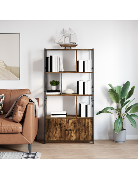 Libreria Rovere affumicato 80 x 30 x 155.5 cm Legno multistrato