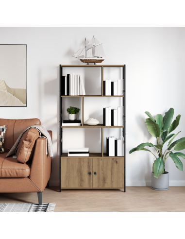 Libreria Rovere artigianale 80 x 30 x 155,5 cm