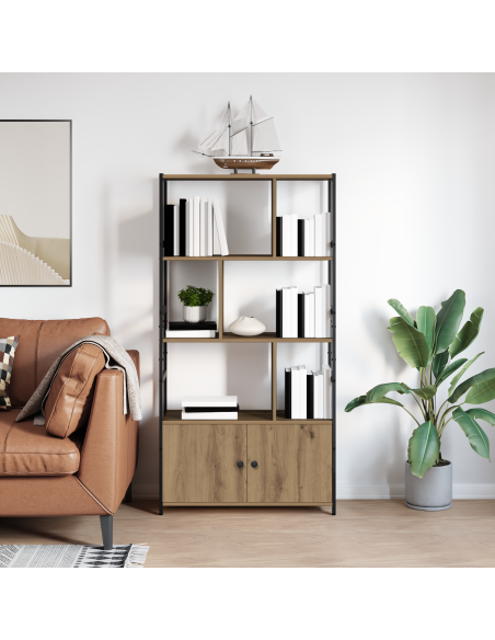 Libreria Rovere artigianale 80 x 30 x 155,5 cm