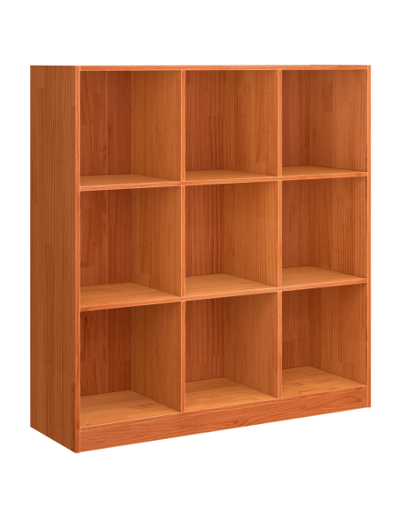 Mobile libreria / divisore per stanza Cera marrone