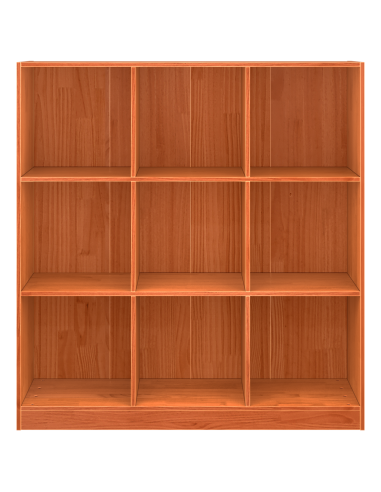 Armadio per Libri Marrone cerato 104 x 33 x 110 cm