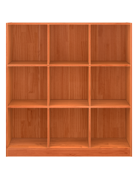 Mobile libreria / divisore per stanza Cera marrone