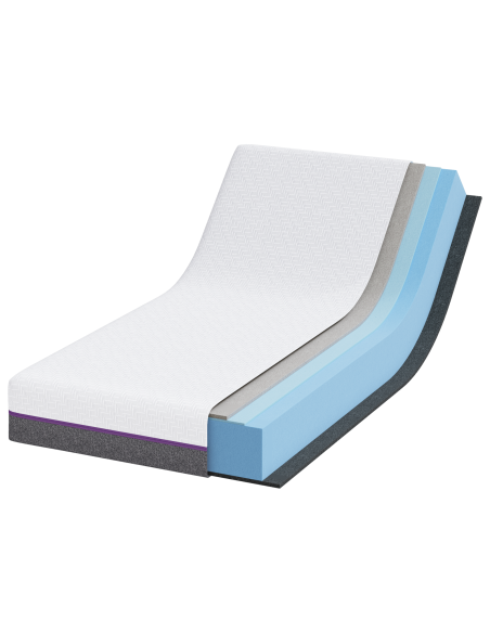 Materassi Geometrico Bianco e Grigio
