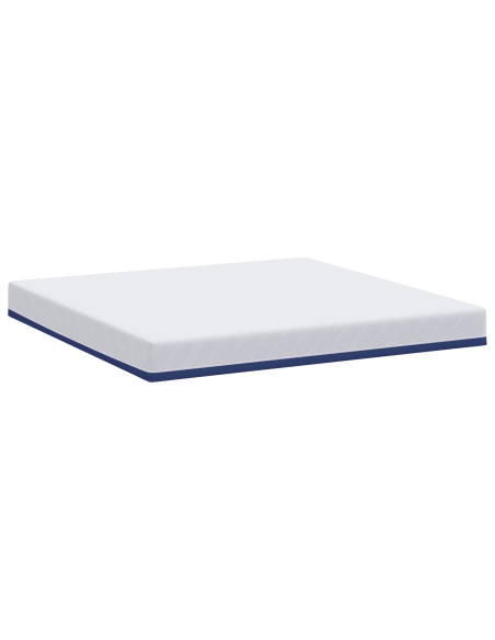 Materassi Bianco e Blu Tessuto jacquard in poliestere al 100%