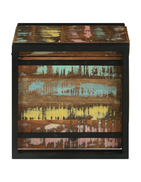 Scatola di Stoccaggio 40 x 40 x 40 cm Legno massello di acacia