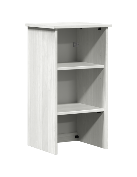 Set di mobili per il bagno 2 pcs Marrone e bianco