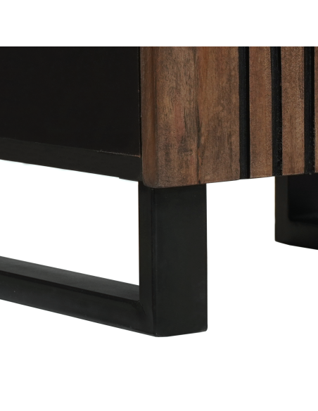 Armadio per Lavabo da Bagno con porta Noce 38 x 33 x 160 cm