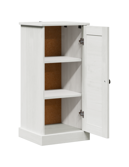 Mobile da Bagno bianco anticato 37 x 34 x 80 cm MDF