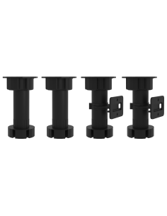 Armadio pensile Rovere Nero 60 x 46 x 81,5 cm Legno multistrato 2