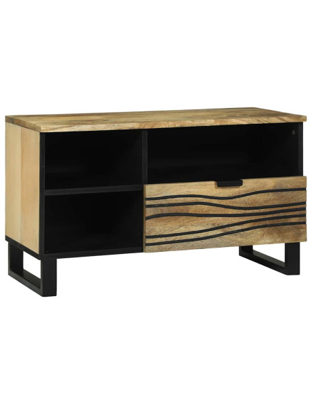Armadio per stoccaggio media Marrone 80 x 33.5 x 46 cm
