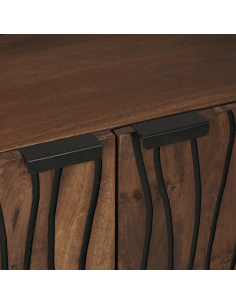 Armadi e Supporti per Storage di Media Marrone 2