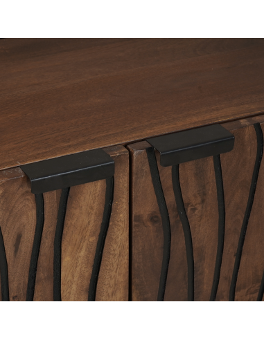 Armadi e Supporti per Storage di Media Marrone