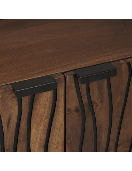 Armadi e Supporti per Storage di Media Marrone