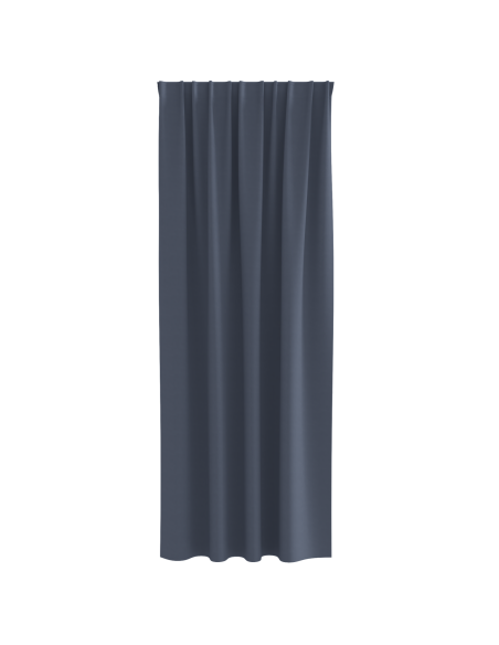 Tende Blackout con Anelli 2 pcs Antracite 245 x 140 cm