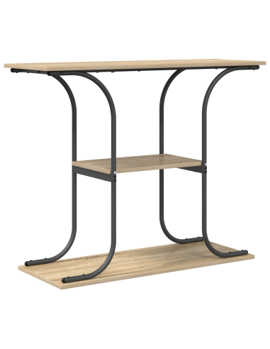 Tavolo consolle Rovere Sonoma 101 x 35 x 80,5 cm